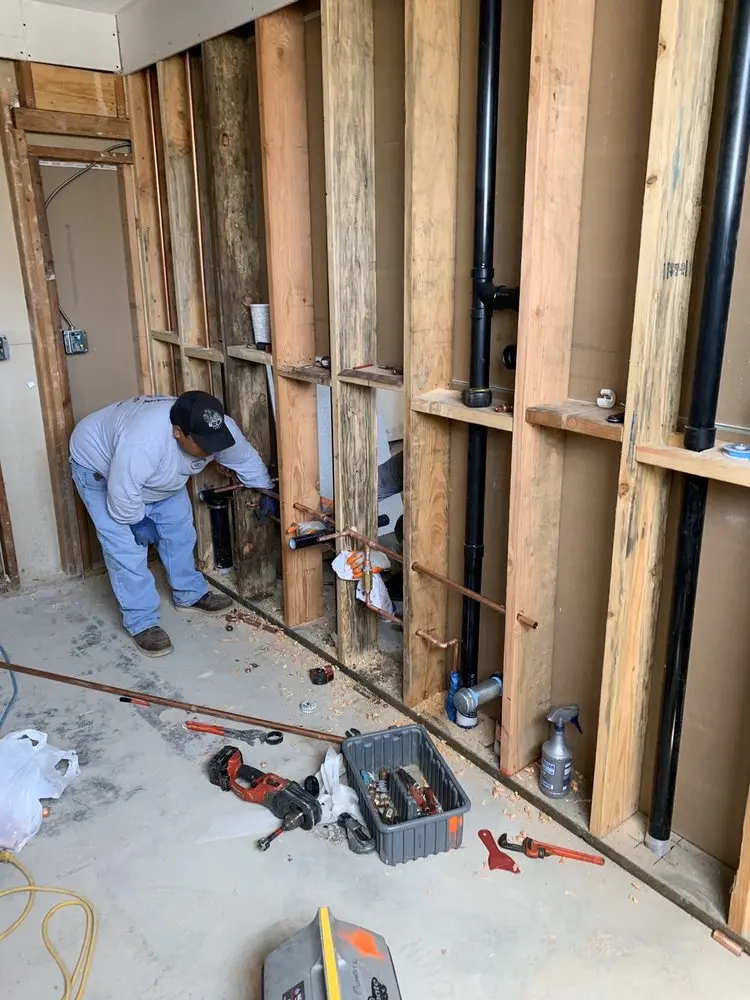 Commercial rough-in plumbing for Water Heater Replacement in Hunters Woods